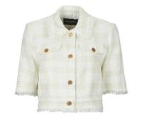 Veste femmes Karl Lagerfeld BOUCLE JACKET Beige FR 42