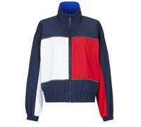 Veste femmes Tommy Jeans TJW FLAG HIGH NECK JACKET Bleu EU S