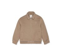 FILA Veste Como Regular Felted Varsity Jacket Weathered Teak Homme Taille L