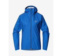 Veste fine à capuche Haglöfs L.I.M Proof bleu électrique femme - M