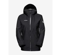 Veste fine à capuche Mammut Alto Light HS noir femme - S