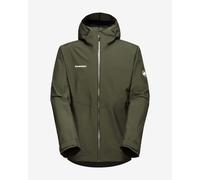 Veste fine à capuche Mammut Alto Light HS vert foncé - M