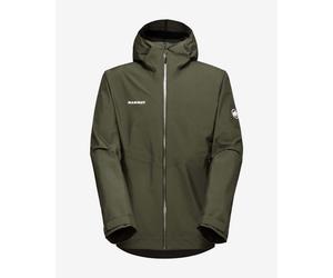 Veste fine à capuche Mammut Alto Light HS vert foncé - XL
