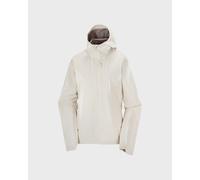 Veste fine à capuche Salomon Bonatti Pro blanc beige femme - L