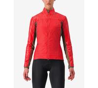 Veste fine coupe-vent Castelli Unlimited 2 rouge clair femme - M