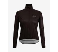 Veste fine coupe-vent Santini Nebula noir femme - Coupe Classic - L