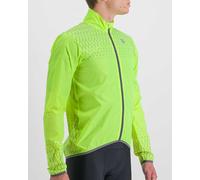 Veste fine coupe-vent Sportful Reflex jaune fluo gris - M