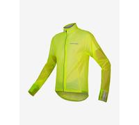 Veste fine imperméable Endura FS260-Pro Adrenaline Race Cape II jaune fluo - XS
