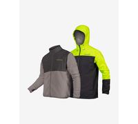 Veste fine imperméable Endura Hummvee 3-In-1 jaune brillant - XS