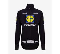 Veste fine imperméable Lidl-Trek 2024 Fan Line noir jaune bleu - XL