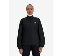 Veste fine New Balance Active Woven noir intense femme - M
