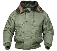 Mil-Tec US Flieger N2B Basic, veste en textile XXL Olive Olive