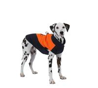 Veste for Chien Manteau réfléchissant Chaud | Bordure passepoil réfléchissante, fermeture facile à crochets et boucles, utilisation sous la pluie/neige/promenade nocturne.