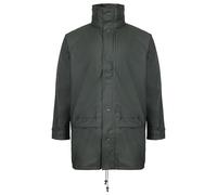 Fort Flex Veste Imperméable Avec Capuche Coupe-Vent Silencieux Durable Doublé