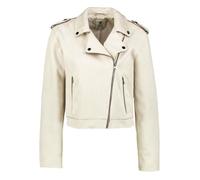 Garcia U40091 Leather Jacket Beige L Femme