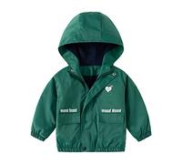 Veste GarçOn 3 Ans,Enfants Enfant En Bas ÂGe BéBé GarçOns Filles À Manches Longues Patchwork Lettre Manteaux D'Hiver Veste De Pluie À Capuche Outwear Tenues VêTements Pull En GarçOns Hiver Chaud