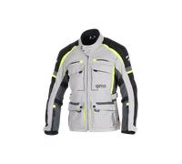 GMS Everest 3in1 Veste textile de moto, gris-jaune, taille XL