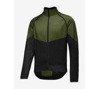 Veste coupe vent gore wear phantom vert noir