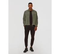 Veste Grise Pour Hommes C.p. Company Corduroy Lens Zipped Overshirt 19cmos097a006410o-921