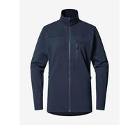 Haglofs Rosson Mid Full Zip Fleece Bleu XS Femme