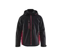 Veste hardshell Blåkläder 4790 Noir/Rouge Blaklader - 479019779956 5XL