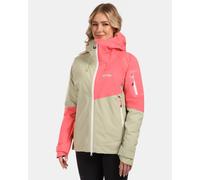 Veste hardshell imperméable pour femmes Kilpi MAMBA-W BEG 38
