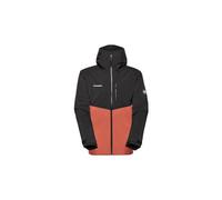 Veste hardshell mammut alto guide rose noir