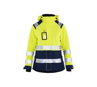Blaklader 49041987 VESTE COQUILLE HAUTE VISIBILITÉ POUR FEMMES, Rouge/Noir, taille L