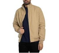 Superdry Nylon Harrington Jacket Beige L Homme