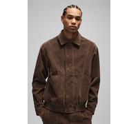Veste Harrington oversize en synthétique homme - marron - XL, marron