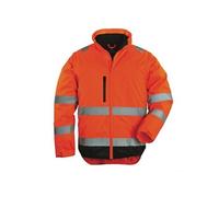 Veste de travail haute visibilité 2 en 1 HI-WAY manches amovibles orange fluo/noir TL COVERGUARD 7HWXOL