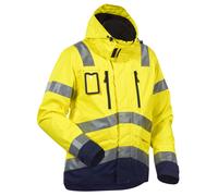 Blakläder Blakläder Veste fonctionnelle de signalisation, jaune / bleu marine, Taille unisexe: L Quantité:1