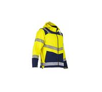 Veste haute-visibilité Viseur - Softshell 3 couches - Jaune/Marine - LMA - 2227