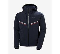 Veste Helly Hansen Alpha Infinity RECCO bleu marine rouge blanc - L