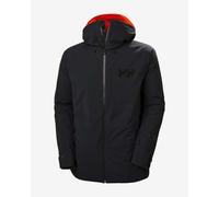 Veste Helly Hansen Powderface noir charbon orange - L