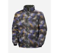 Veste Helly Hansen Yu 23 Reversible Puffer vert chrome lilas orange - L