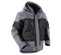 Veste hiver à capuche Blåkläder 4886 Noir/Gris clair Blaklader - 488619779994