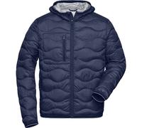 Veste Hiver Doudoune Homme - Jn1156 - Marine Argent