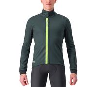Veste Castelli Entrata GORE-TEX INFINIUM™ vert pin jaune fluo - L