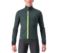 CASTELLI 4523508-303 ENTRATA JACKET Jacket Unisex ROVER GREEN/YELLOW Taille M