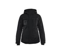 Veste doublée stretch 2D femme noir - 49711987