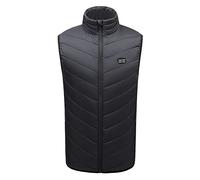 Veste Hiver Femme Chauffante USB Deux Contrôle Treize Zones Heating Vest Homme Manteau Pièce Rechargeable Smart Vest Deux Contrôle新品 Intelligent Col Montant Électrique Manteaux Femme Hiver
