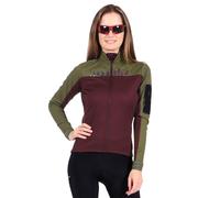Veste hiver femme Logo olive