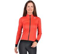 Veste fine coupe-vent Sportful Fiandre Medium GORE-TEX INFINIUM™ rouge pamplemousse femme - L