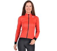 Veste hiver Fiandre medium corail néon