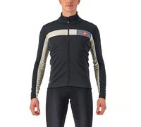 Castelli Mortirolo 6s Gore-tex Infinium™ Windstopper® Jacket Noir M Homme Light Black / Chalk / Silver Reflex