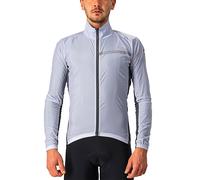 Castelli Veste Squadra Stretch JKT Homme Gris argenté/Gris foncé Taille XXL