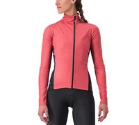 Castelli Transition 2 Gore-tex Infinium™ Windstopper® Jacket Rose S Femme Red / Black