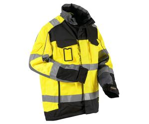 Veste hiver transport Jaune-Noir 48511811 - Taille au choix