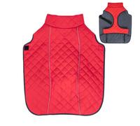 Veste Hivernale pour Chien | Coton Réfléchissant,Pull d'hiver pour Chien À Ajustement Réglable,pour Promenades Randonnées Pique-Nique Parc Camping Flâneries Urbaines